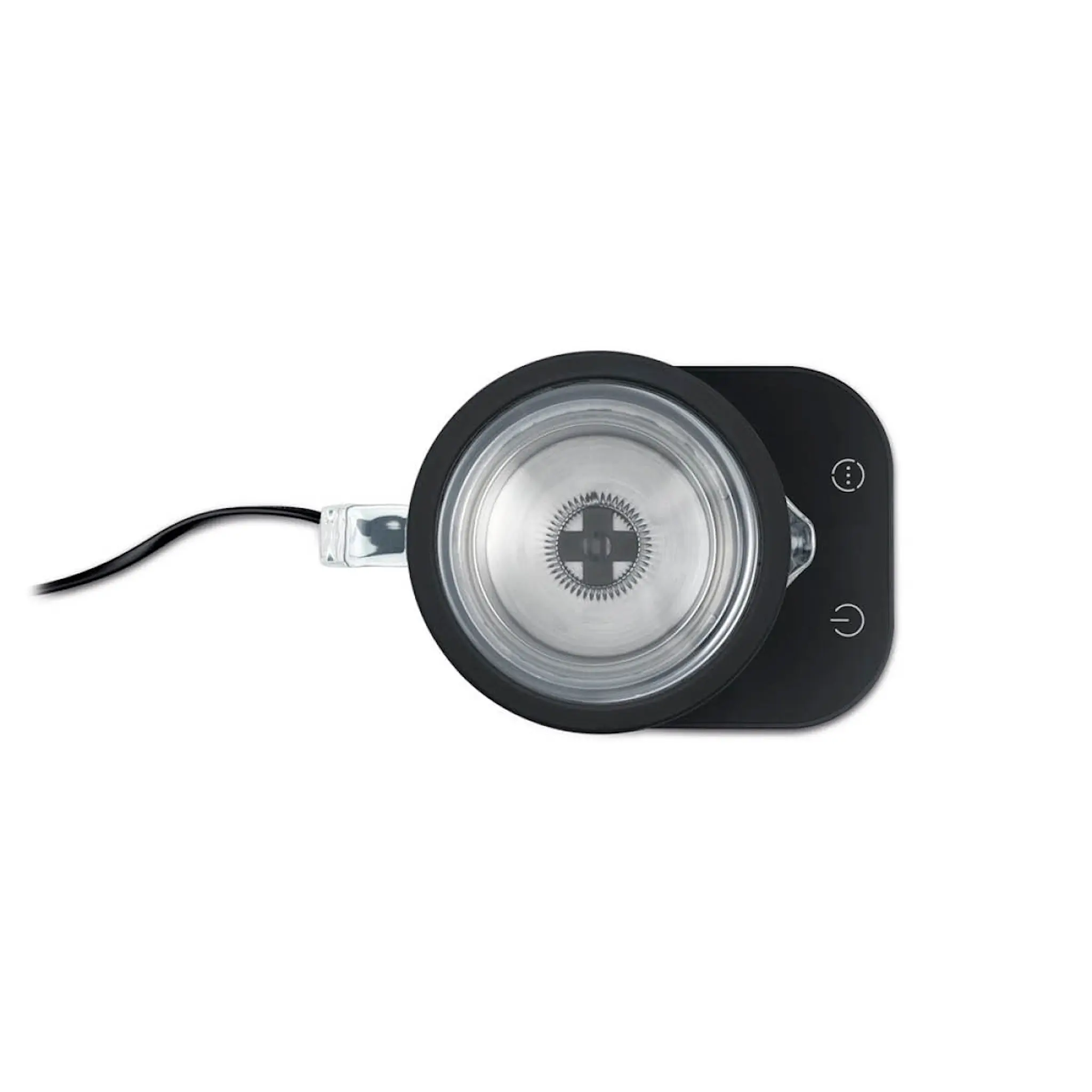 Graef Mjölkskummare med uttagbar glasbehållare 400 ml svart