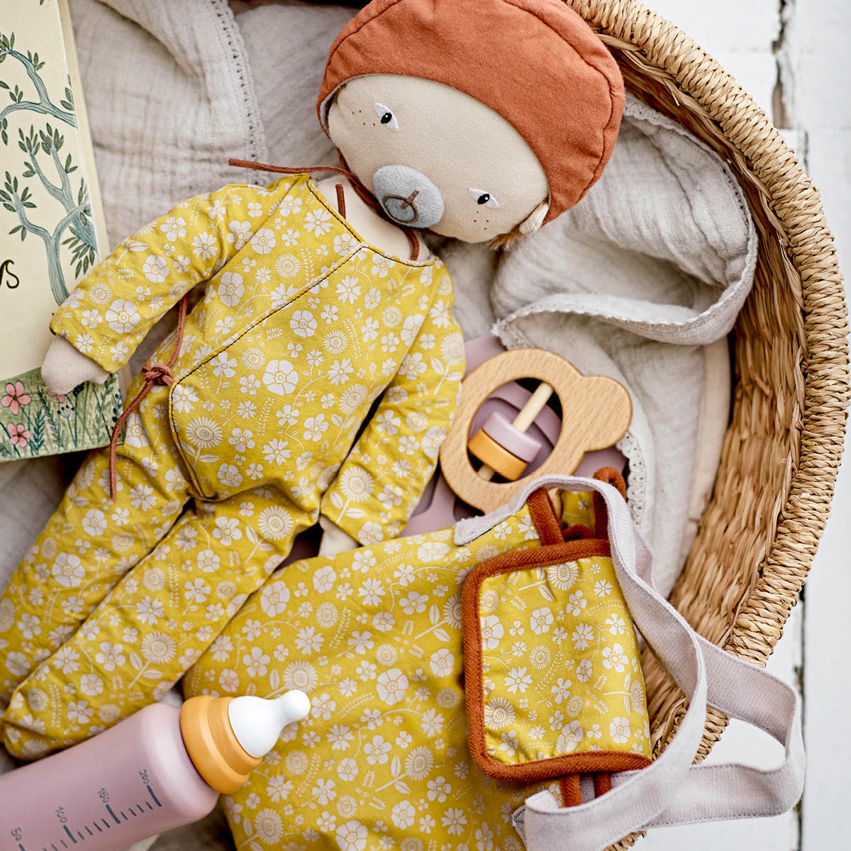 Bloomingville MINI Riina leke dukketilbehør 4 deler