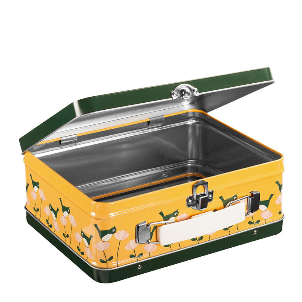 Blafre Rådyr og kanin koffertboks 19x16 cm grønn