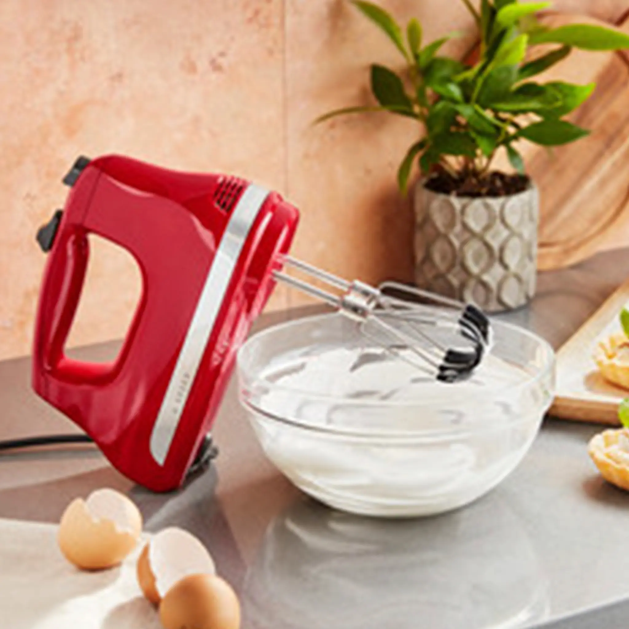 KitchenAid KitchenAid Midline Elvisp 6 hastigheter Röd