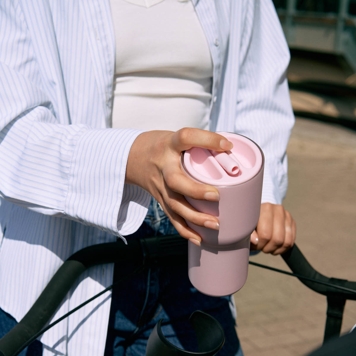 Eva Trio Sip'n'Go vesipullo 0,6 L funky ballerina