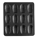 Sweet Magic madeleineform 26,5x24,5 cm 12-pack svart