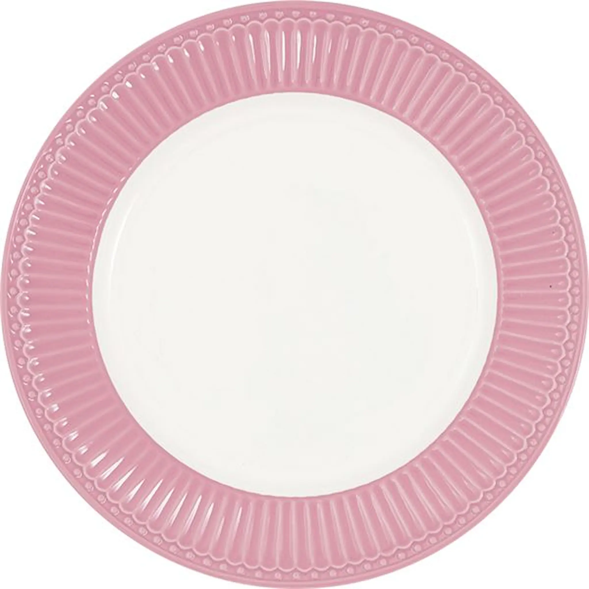 GreenGate Everyday Alice tallrik 23 cm dusty rose