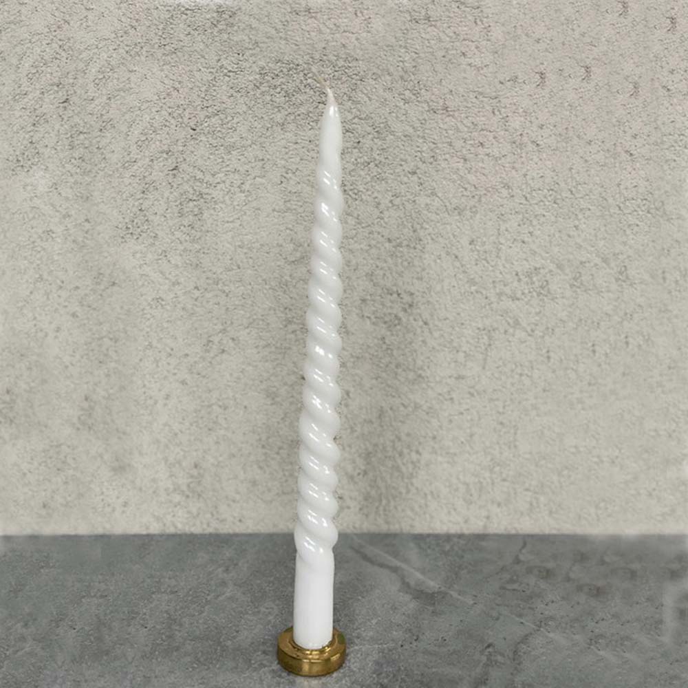 Vio Ljusfabrik Kierrekynttilä 29 cm 2 kpl Valkoinen