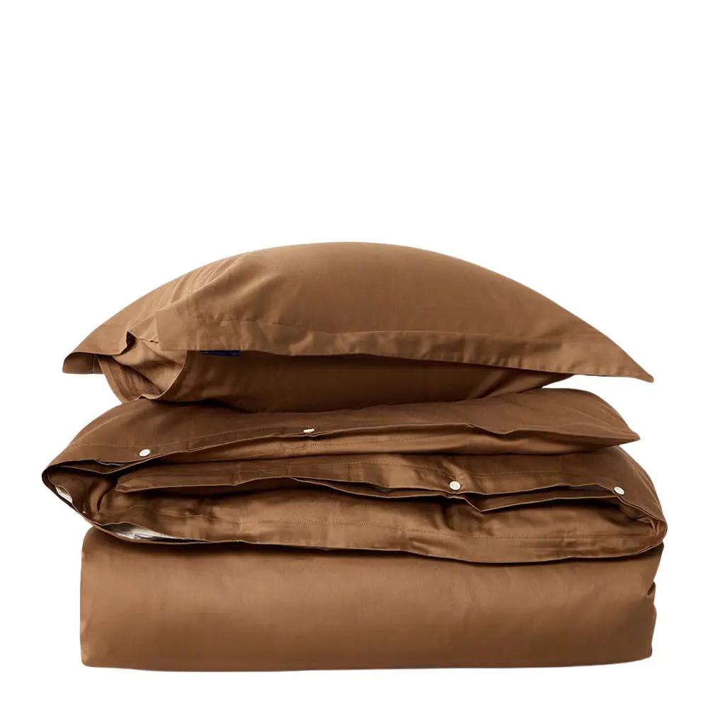 Pussilakanasetti 220x220 cm puuvillasatiini fudge