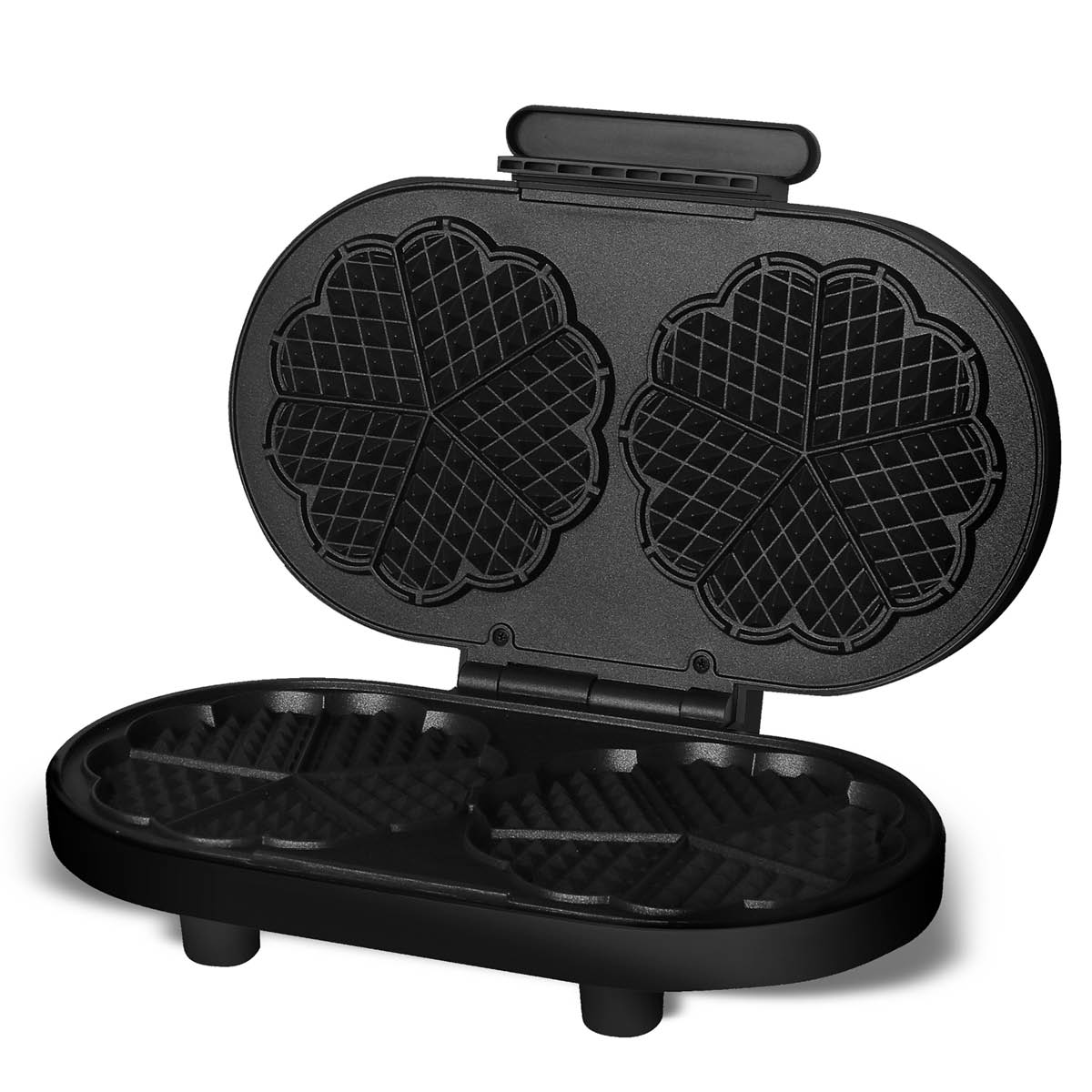 CHAMPION Dubbelt våffeljärn VJ600 1600W svart