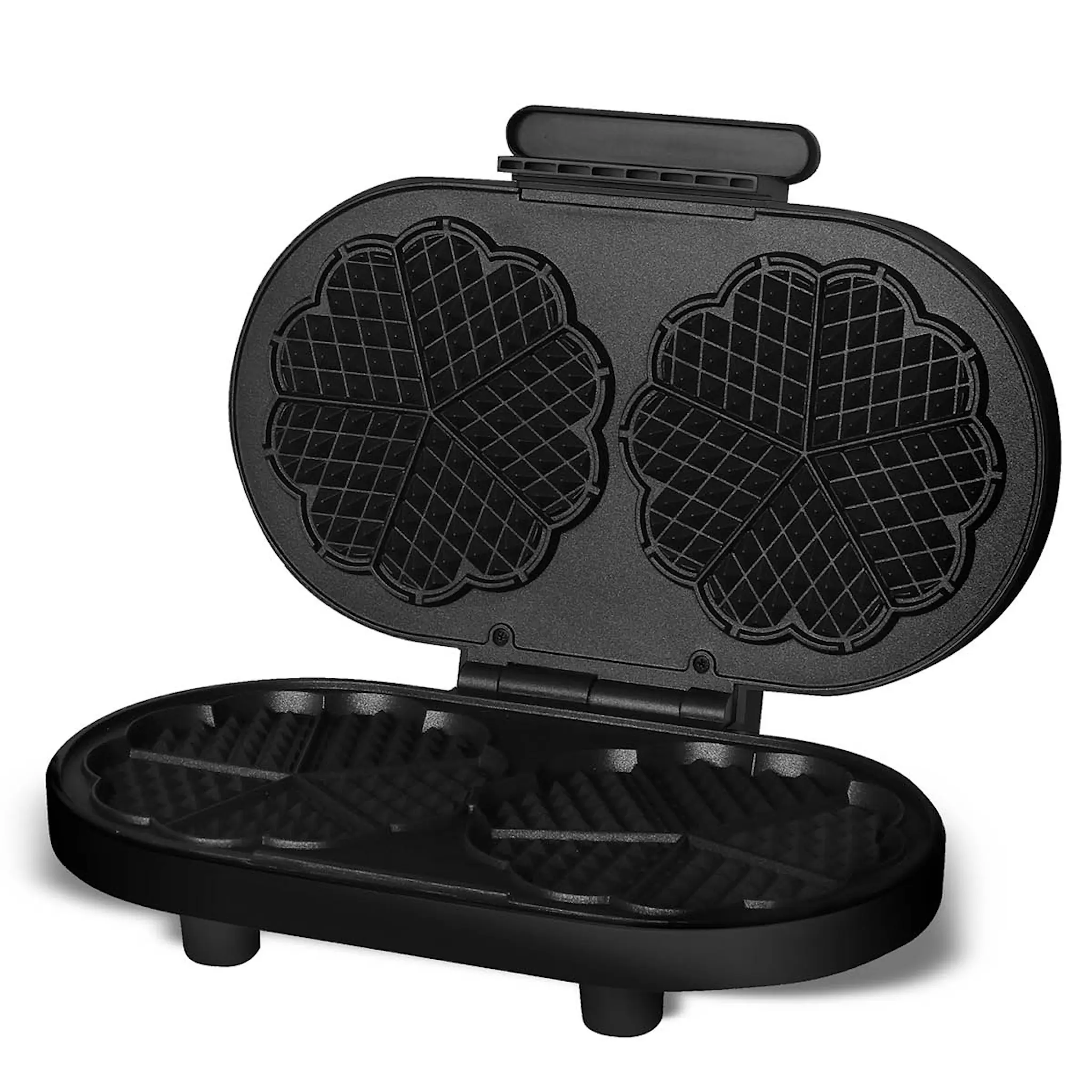 CHAMPION Dubbelt våffeljärn VJ600 1600W svart