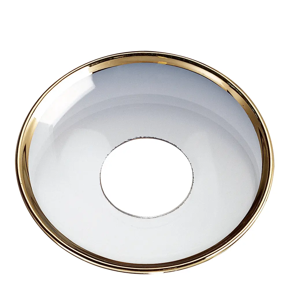 Kynttilämansetti 6,5 cm Kirkas/Kulta