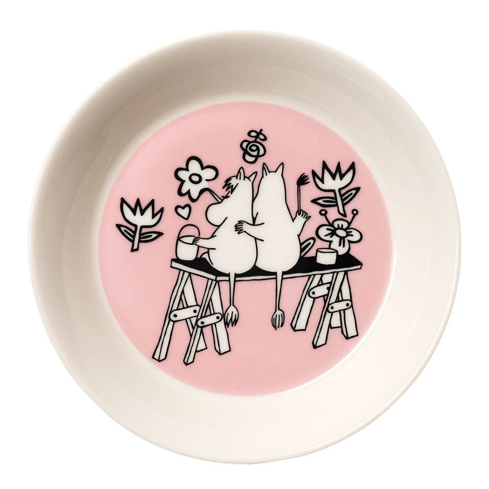 Moomin Arabia - Muumi Lautanen 15 cm Rakkaus 30