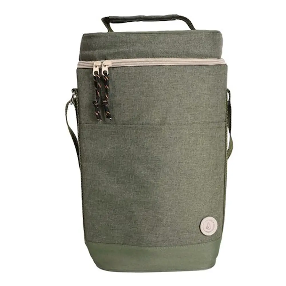 City Kylmälaukku 24x10x35 cm Vihreä