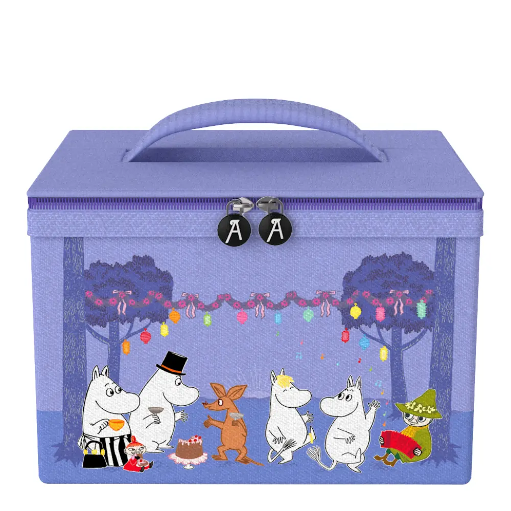 Muumi Kylmälaukku 4,5 L Celebrating purple