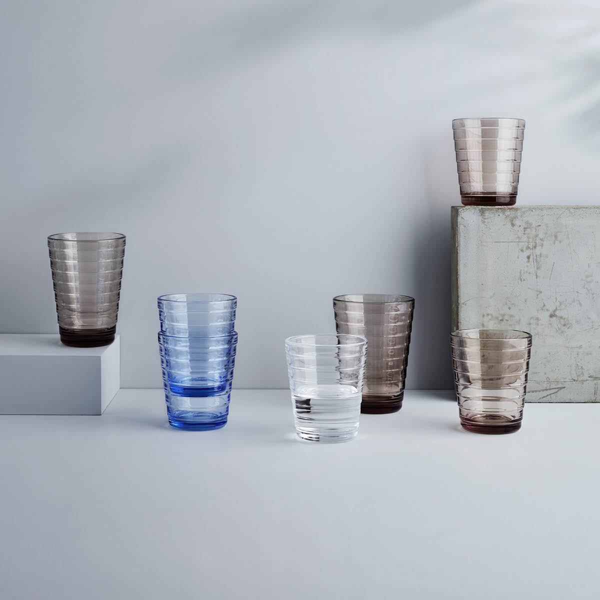 iittala Aino Aalto Juomalasi 22 cl 2 kpl Pellava
