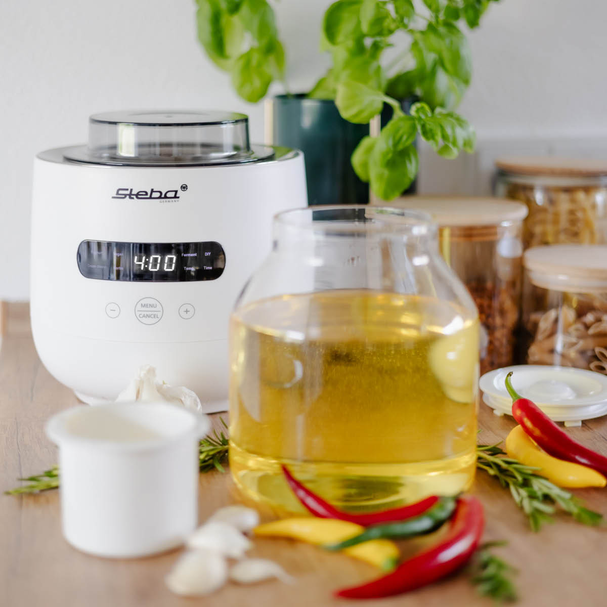 Steba Yoghurtmaskin för fermentering 2 L vit