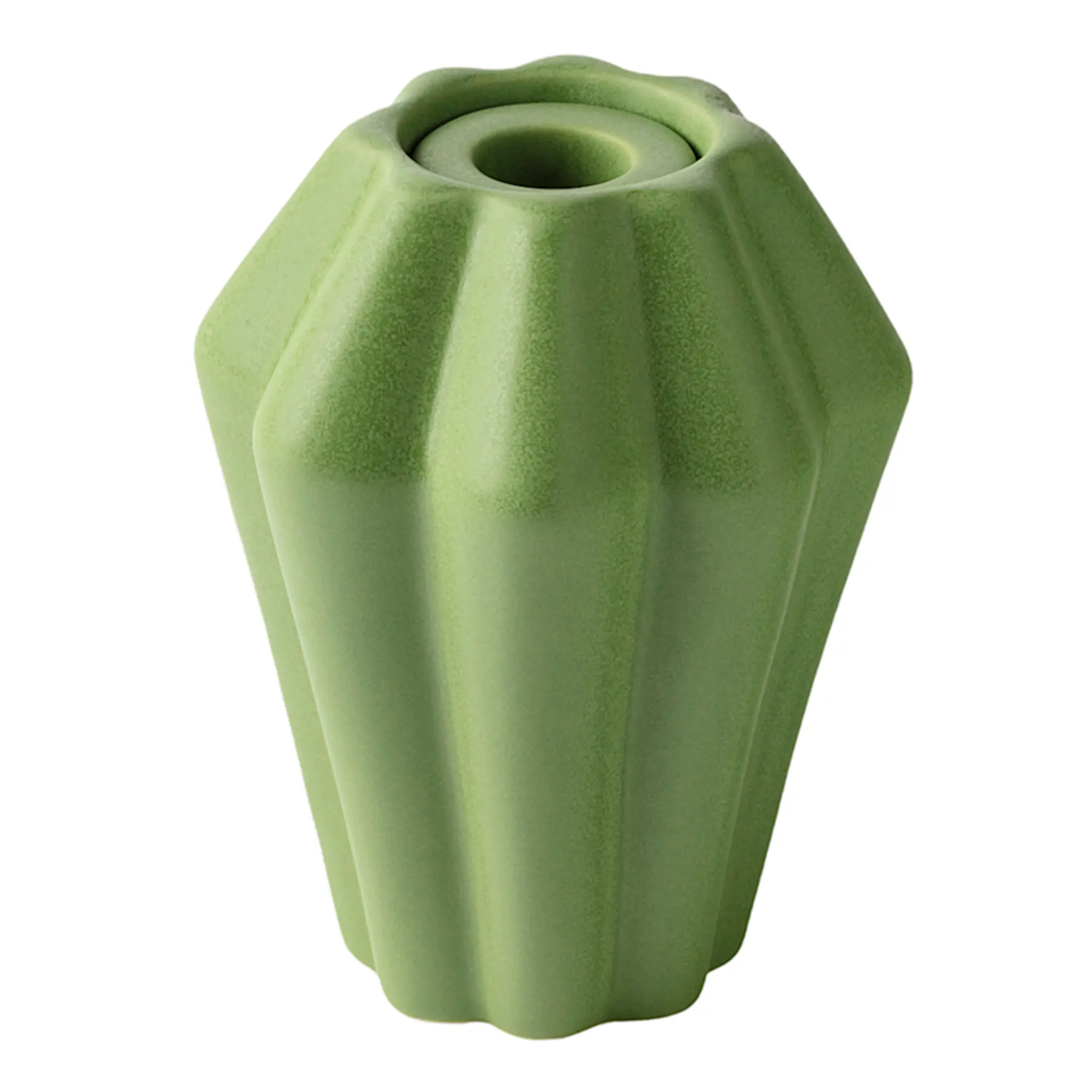 PotteryJo Birgit Vas/Ljusstake 14 cm Olive