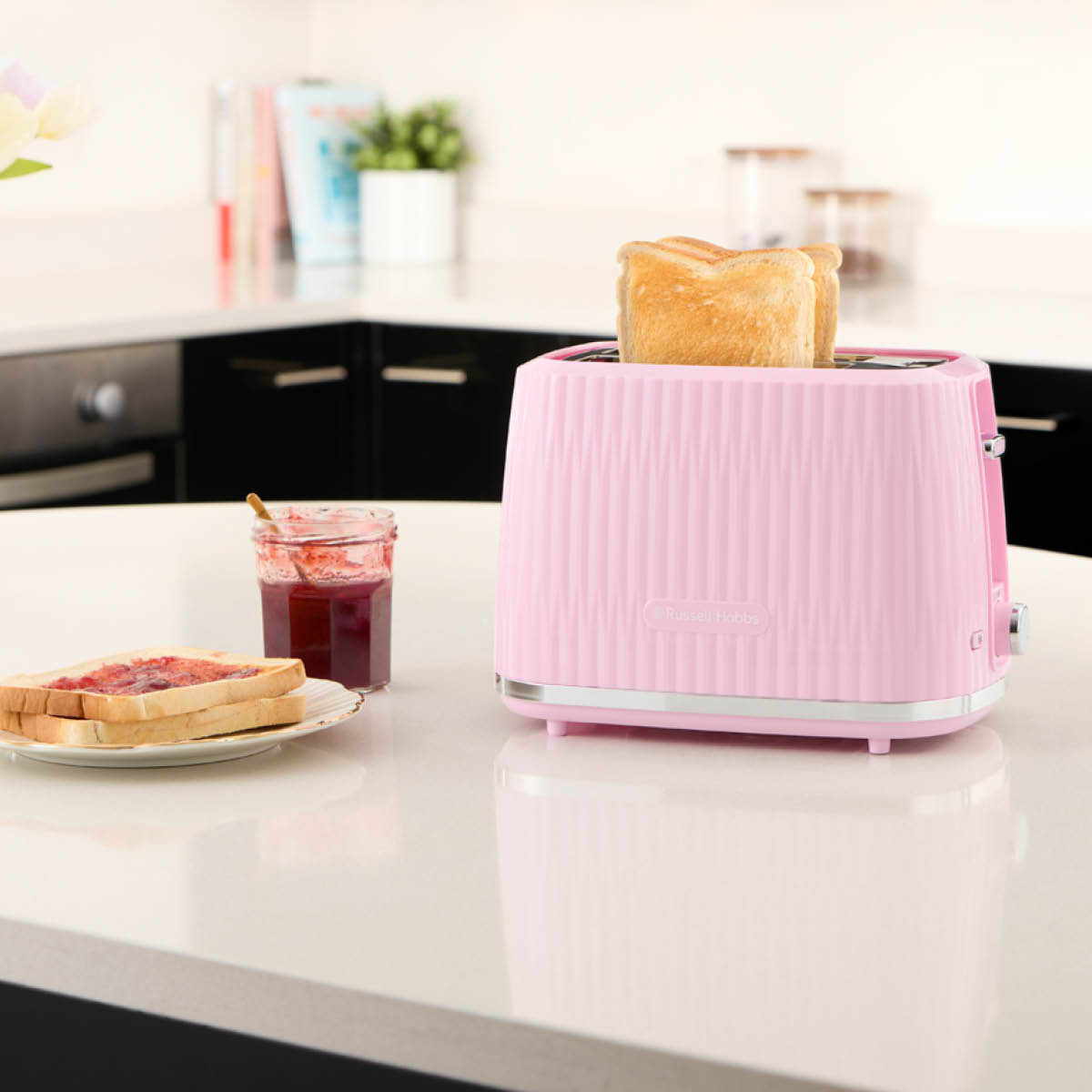 RUSSELL HOBBS Eden brödrost 27372-56 2 skivor hallon