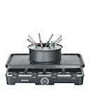 Fondue- och raclettegrill 2-i-1 RG 2347 svart