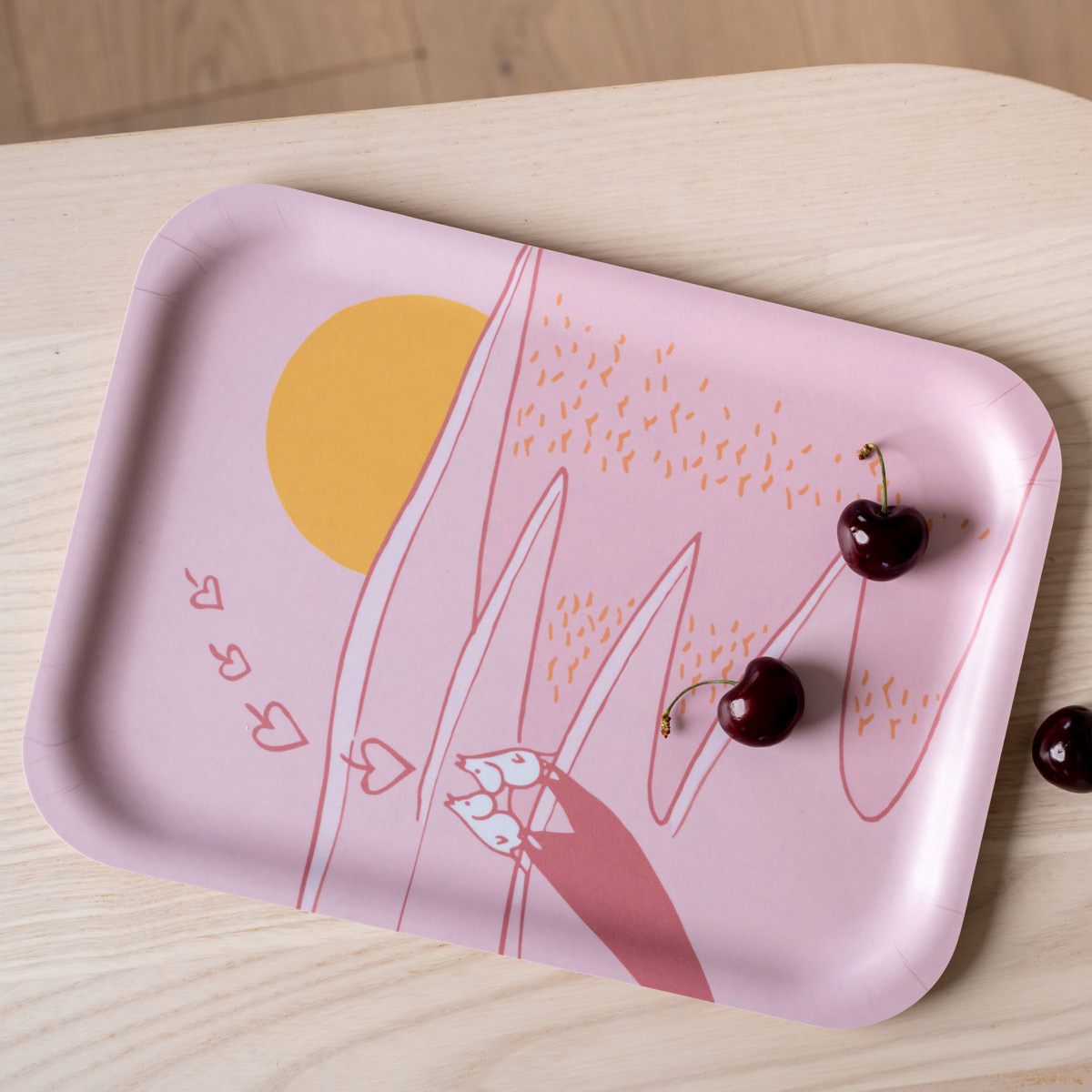 Muurla Mumin bricka 27x20 cm ett ögonblick