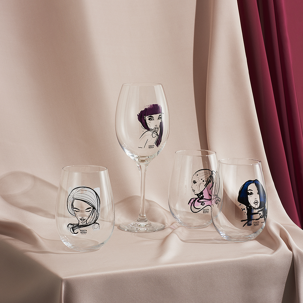 Kosta Boda All about you/miss you 2 stk