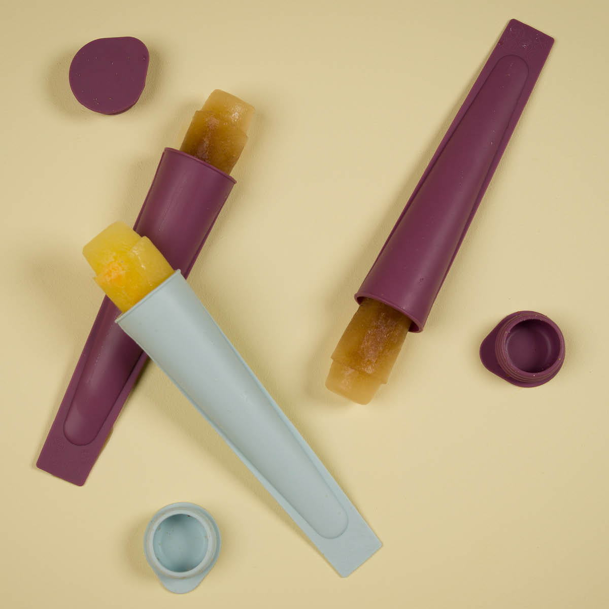 Modern House Juicy Isglassform 4-pack Lila/Isblå