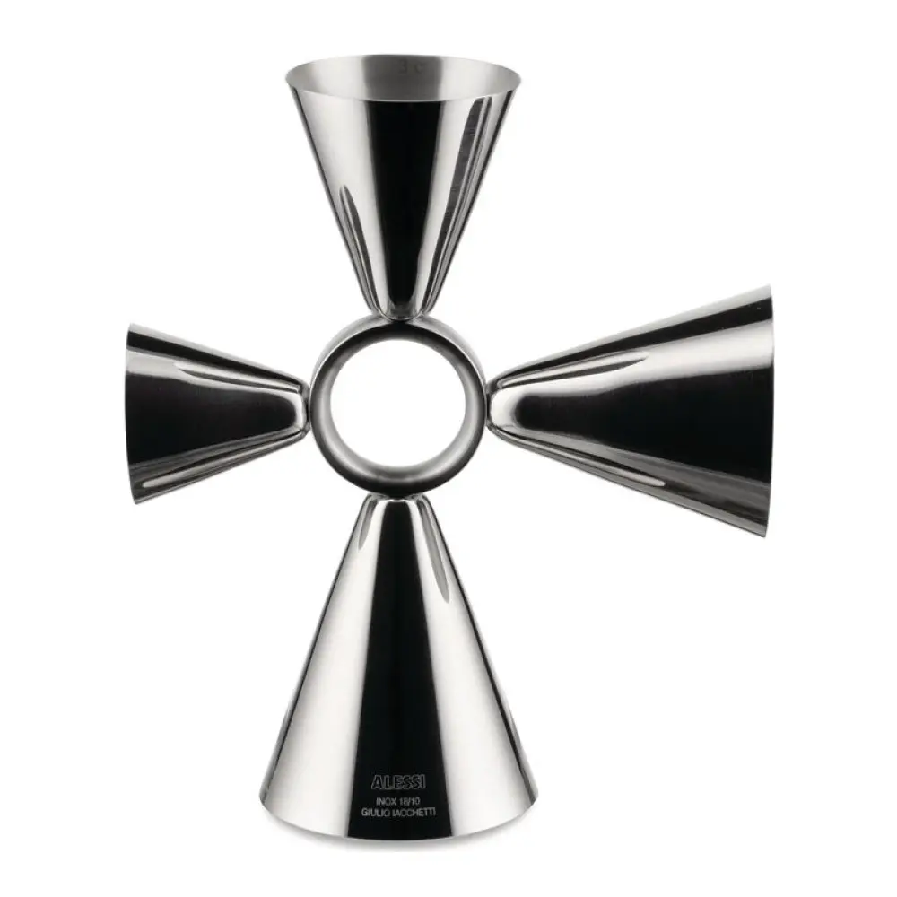 Tending Box cocktail målebeger med 4 mål rustfritt stål