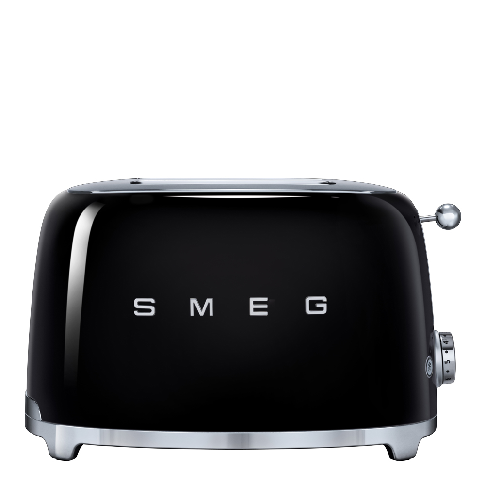 Smeg - Smeg Leivänpaahdin 2 viipaletta TSF01 Musta