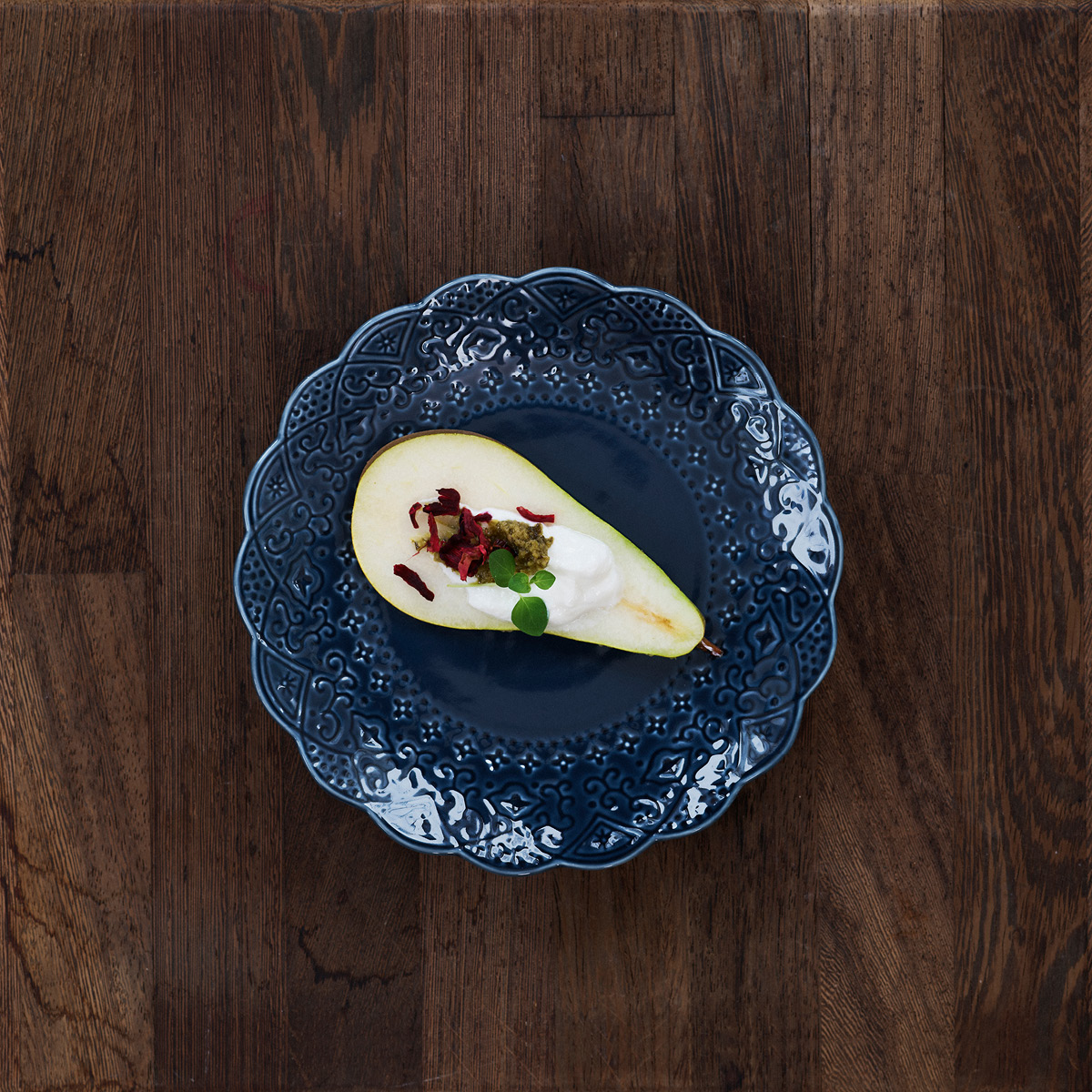 Cultdesign Orient Lautanen 19 cm Yönsininen