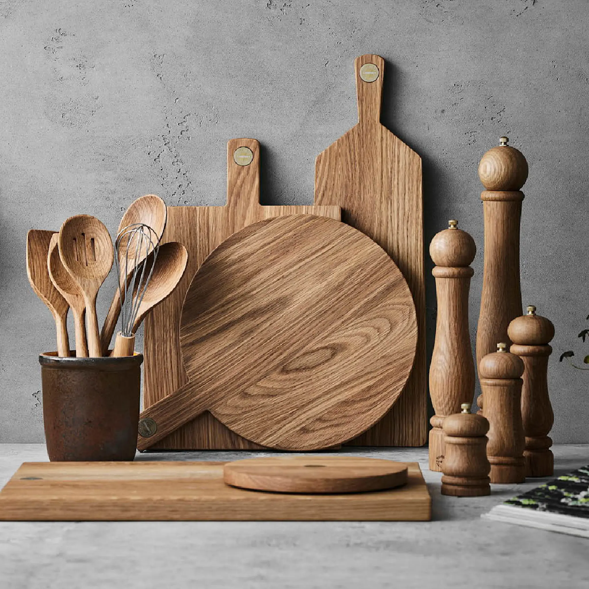 Pillivuyt Gourmet Douron kvern 40 cm eik