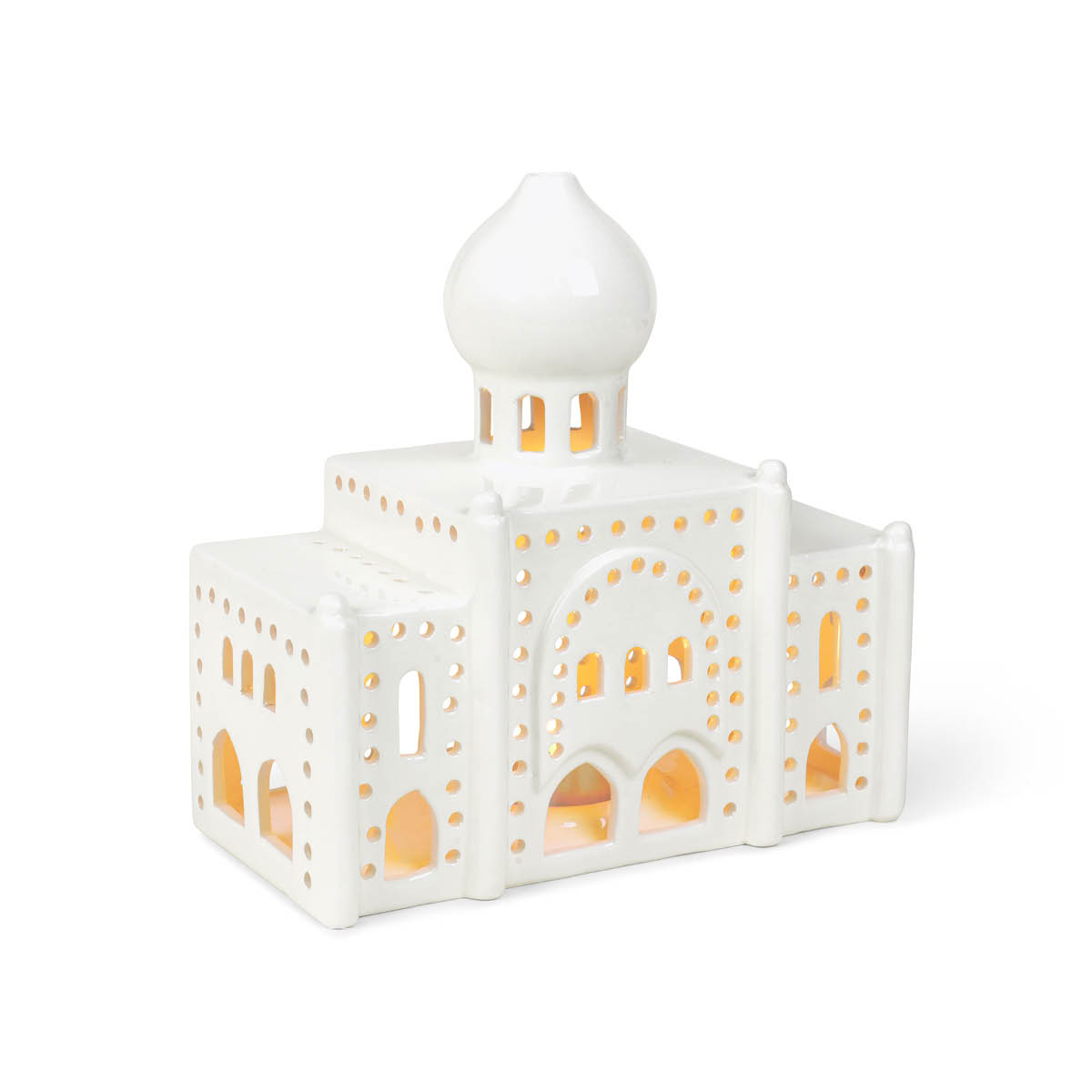 Kähler Urbania Tivoli lyshus Nimb 17 cm hvit