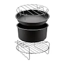 Easy Fry airfryer accessories XXL svart