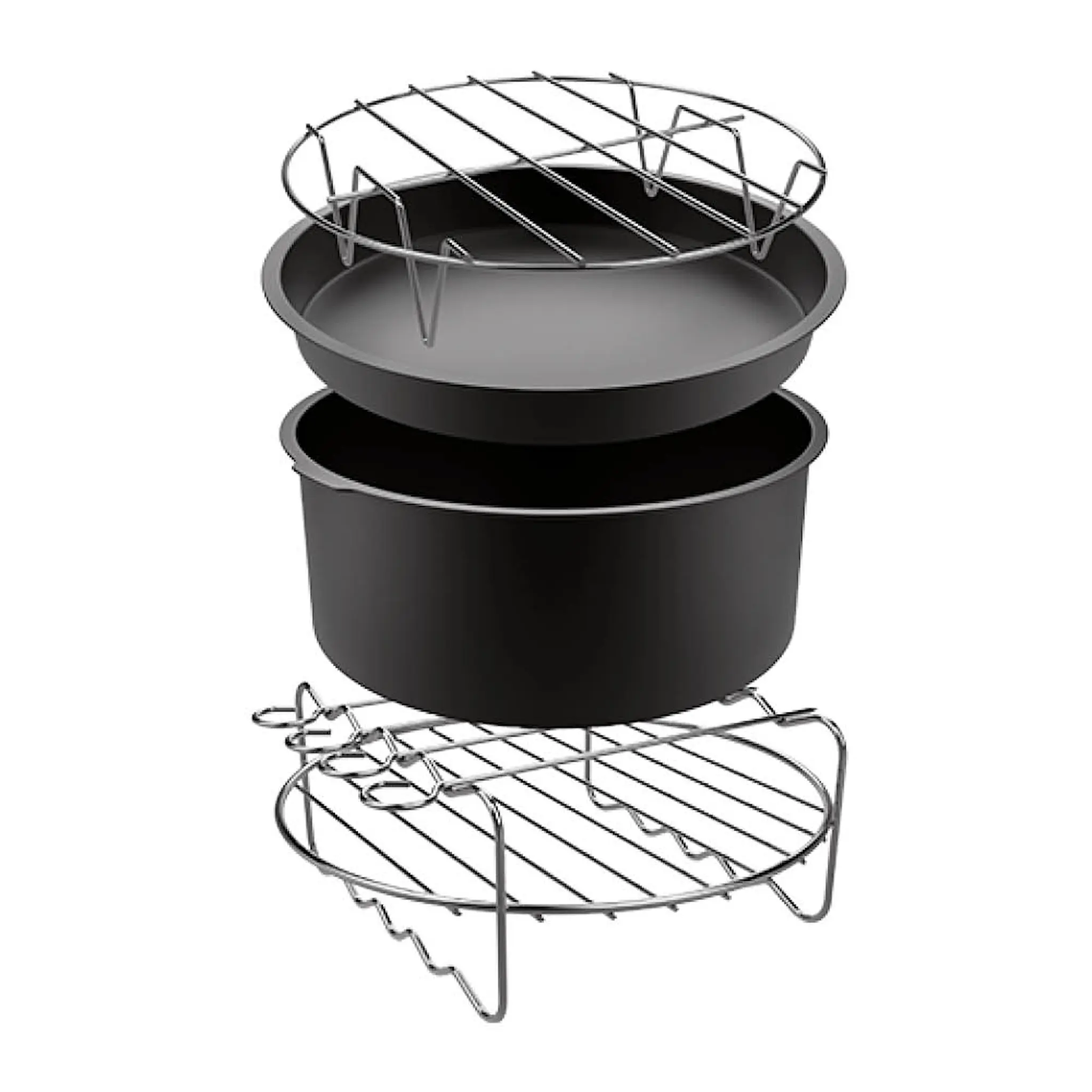 OBH Nordica Easy Fry airfryer accessories XXL svart