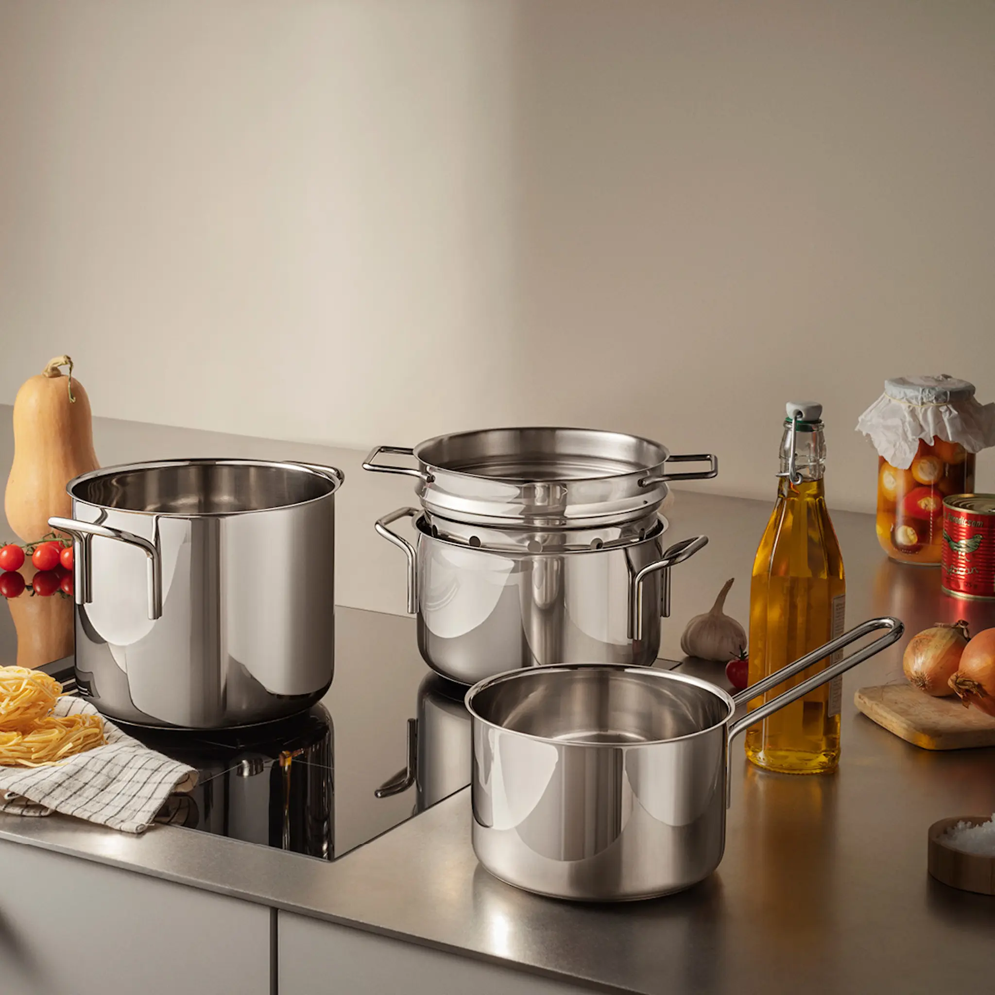Eva Trio Stainless Steel gryta 4,8 L 20 cm