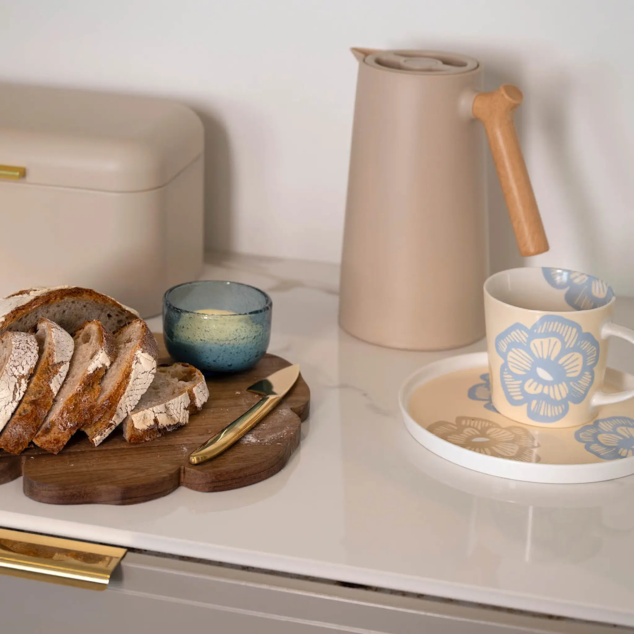 Maku Kitchen Life Termokanne 1L beige