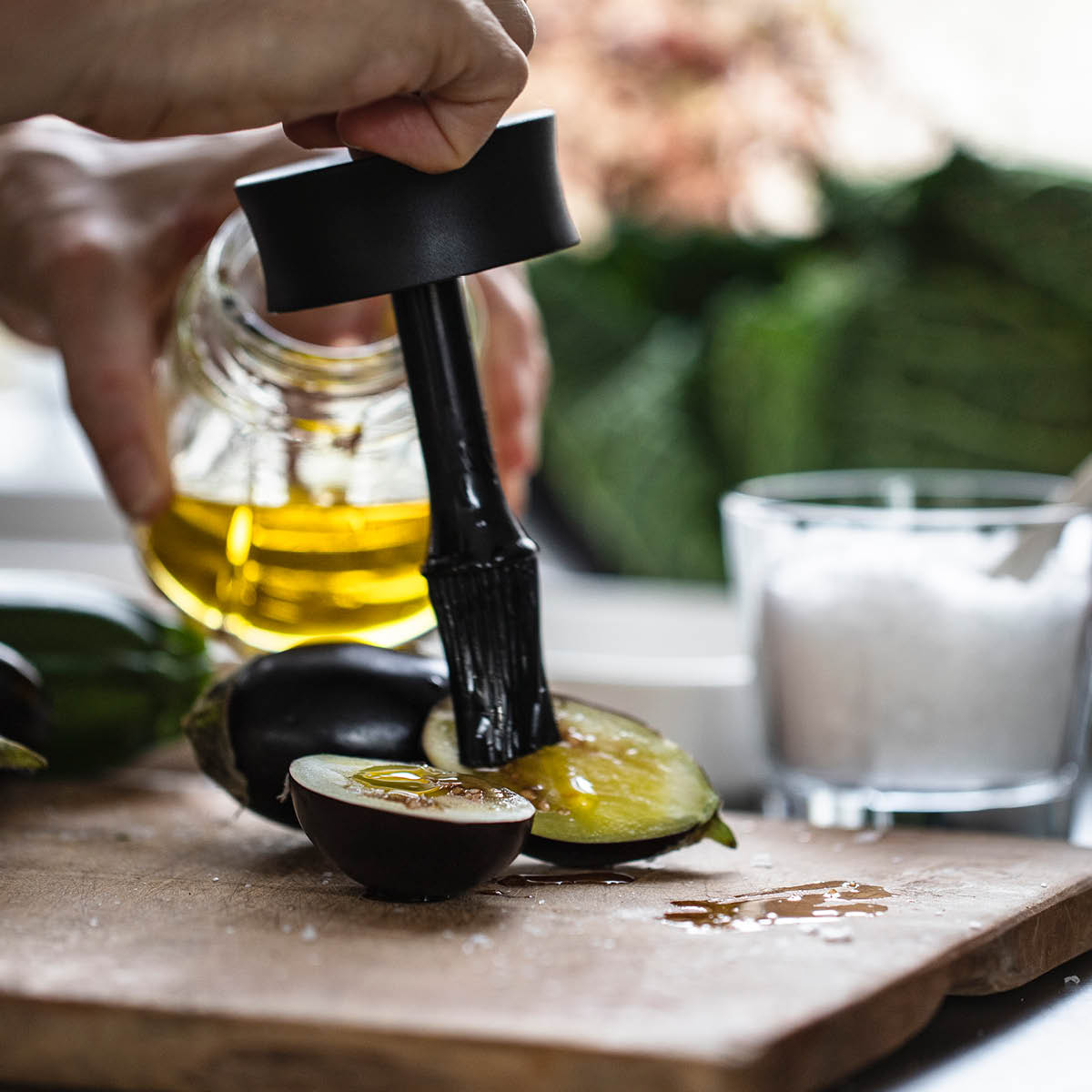 Rosendahl Grand cru Marinadglas M/Pensel 25 cl Svart