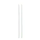 Högt LED antikljus 1-pack 2,3x55 cm vit