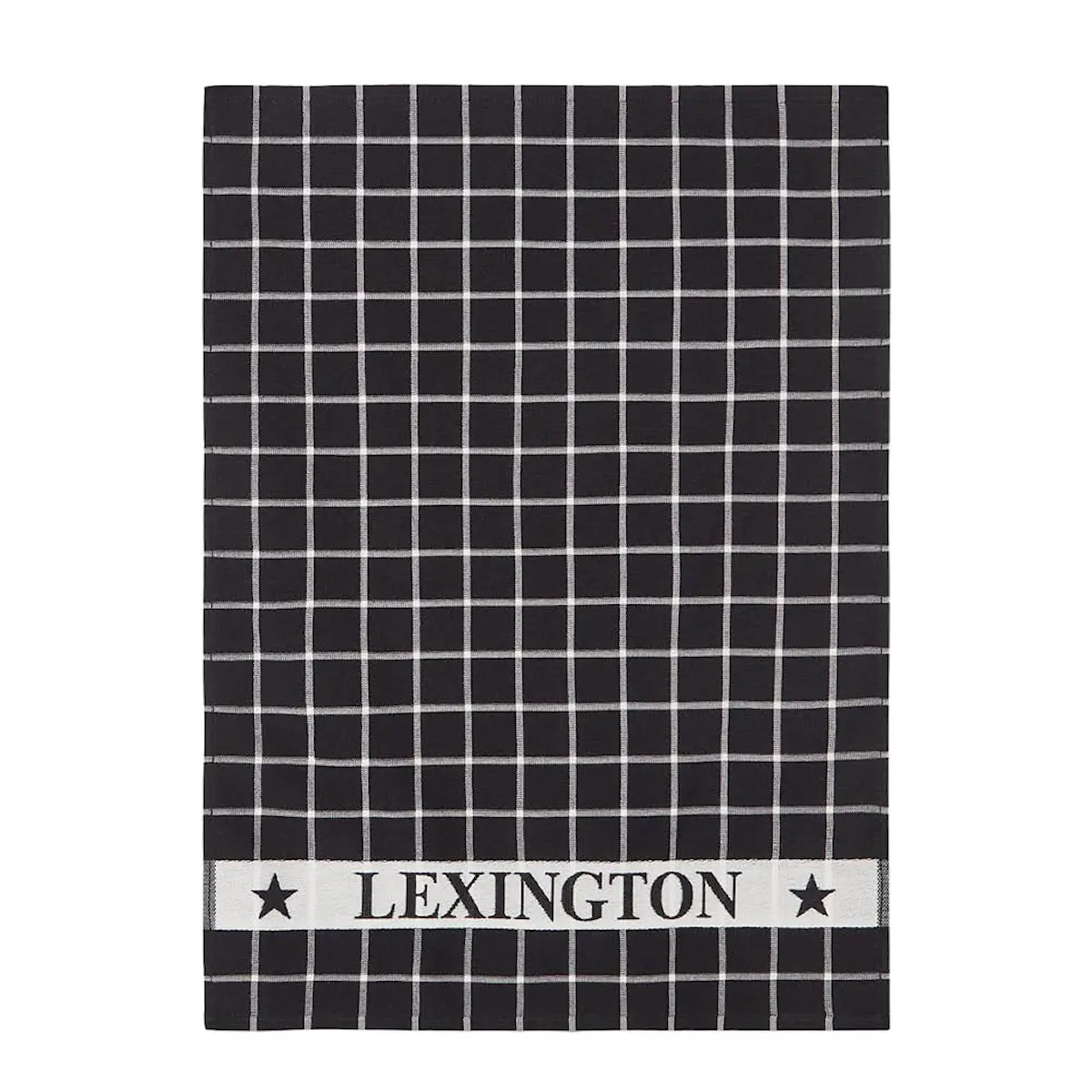 Lexington Frotté kökshandduk 50x70 cm svart