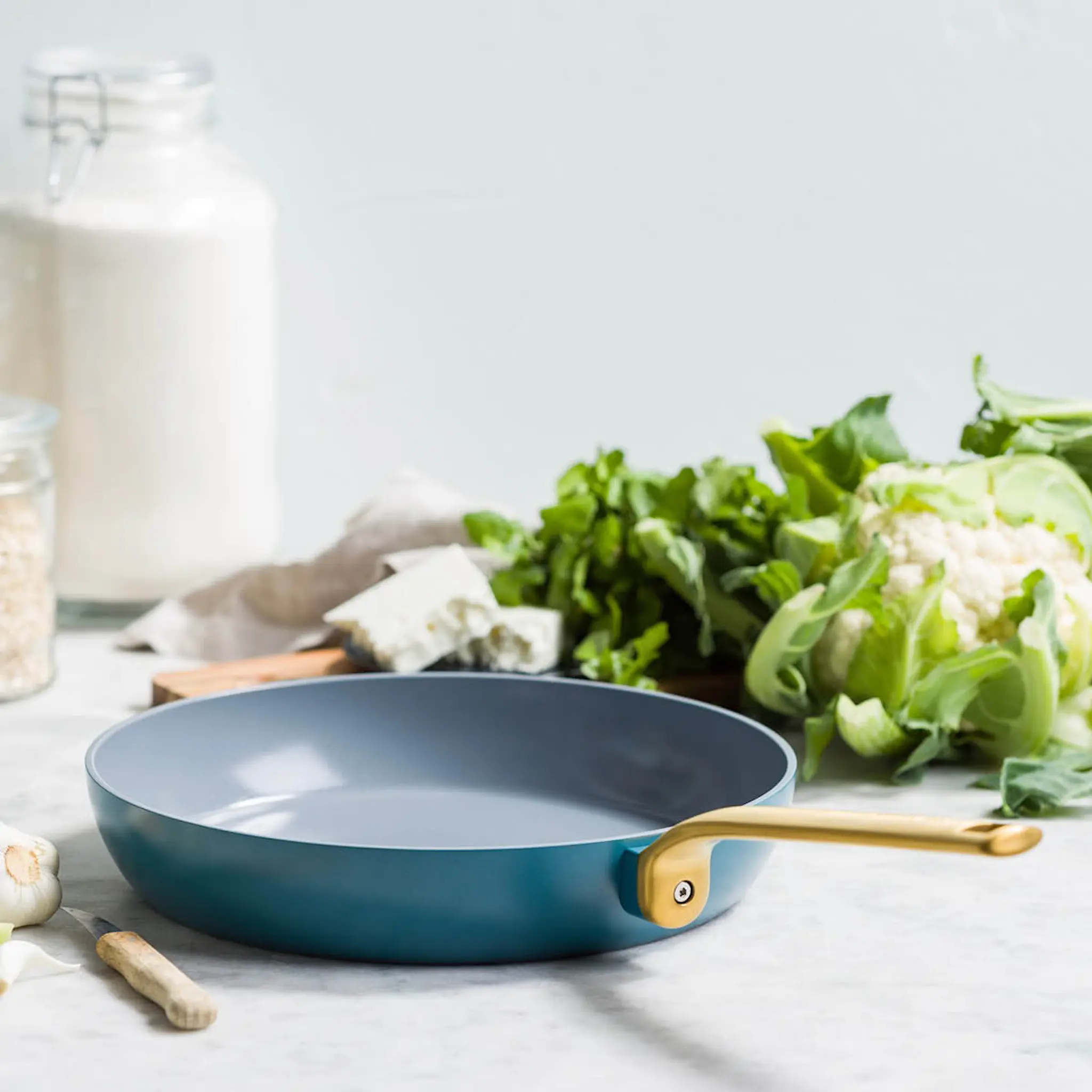 GreenPan Evolution keraaminen paistinpannu 30 cm sininen