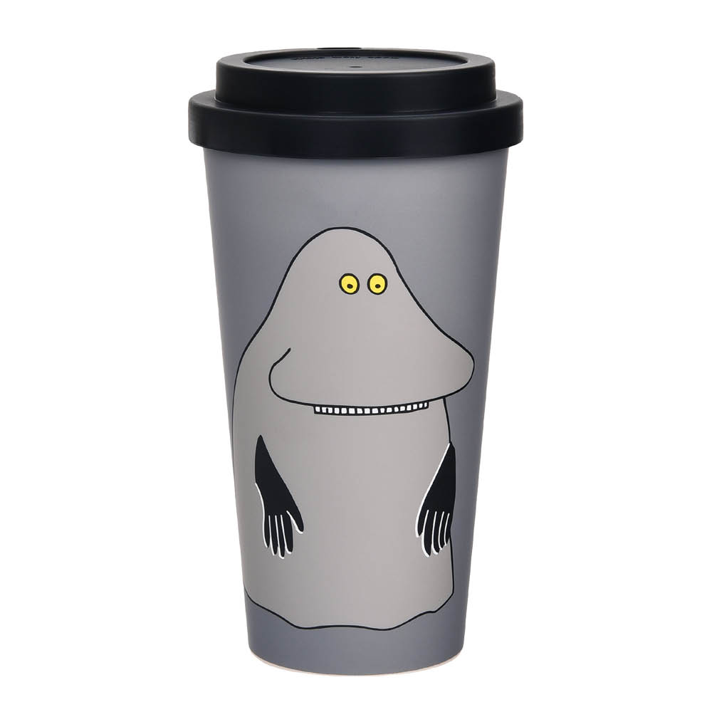 Nordicbuddies - Muumi Take-Away Muki Mörkö 45 cl Harmaa