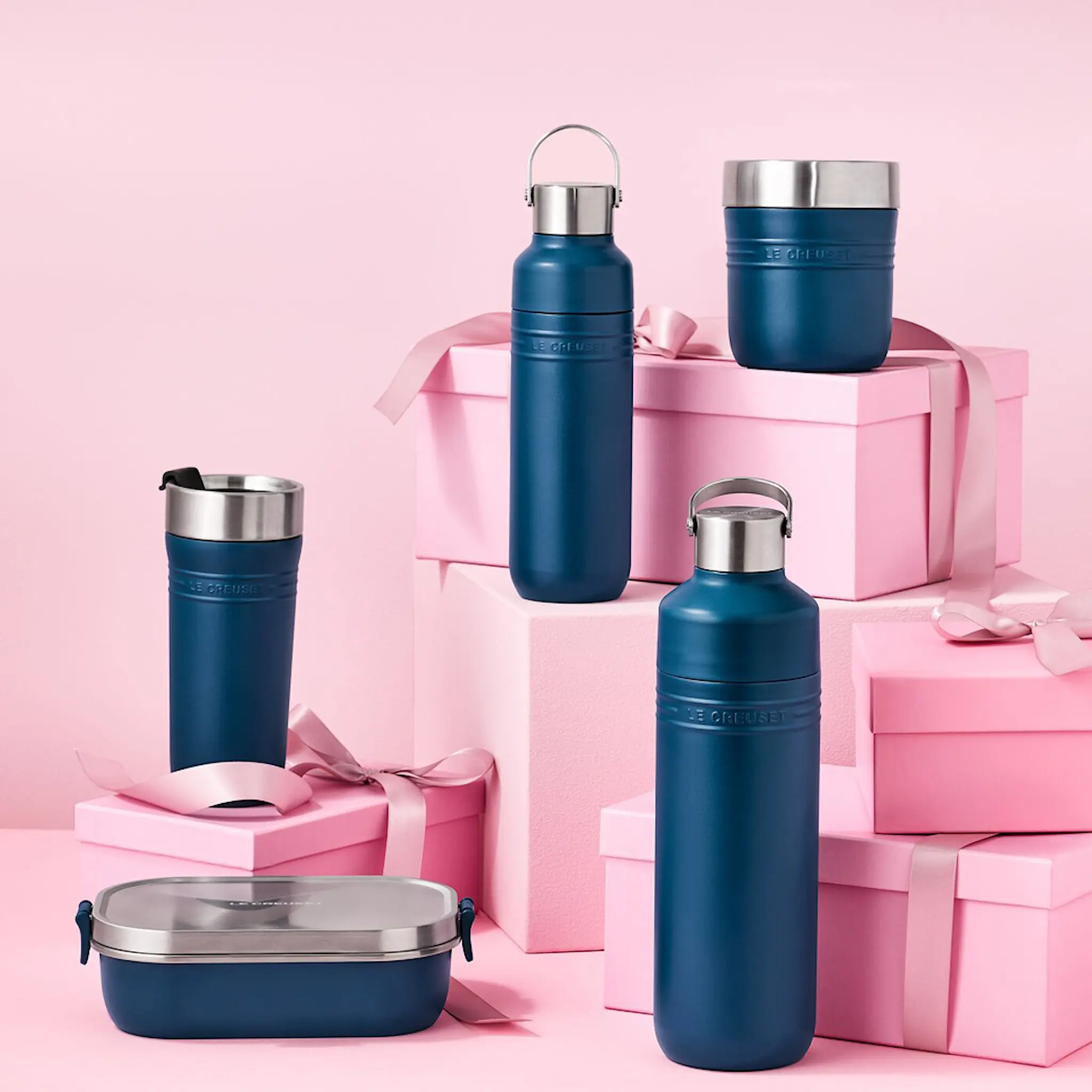 Le Creuset On The Go termosflaska 1 L deep teal