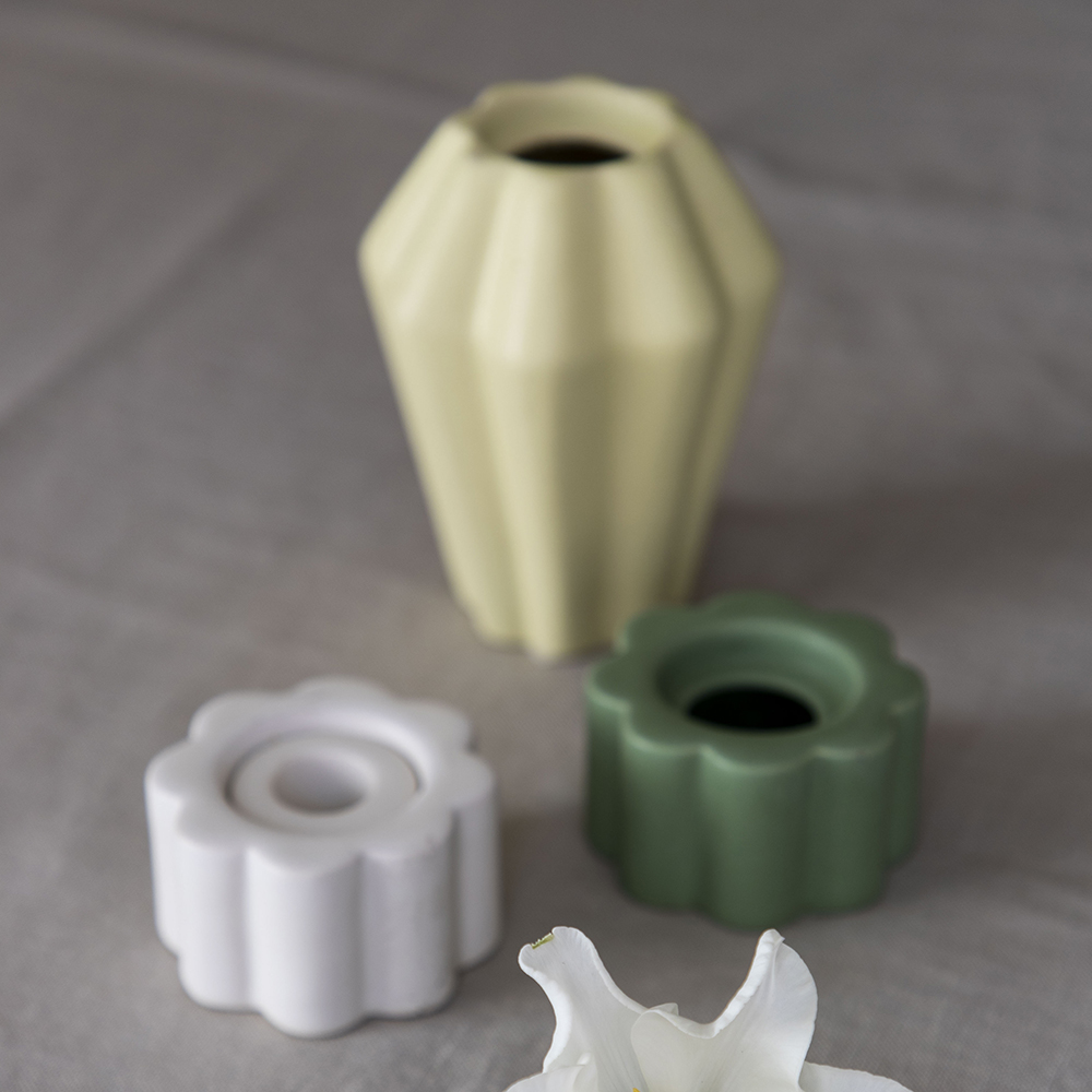 PotteryJo Birgit Maljakko 14 cm Pale Yellow