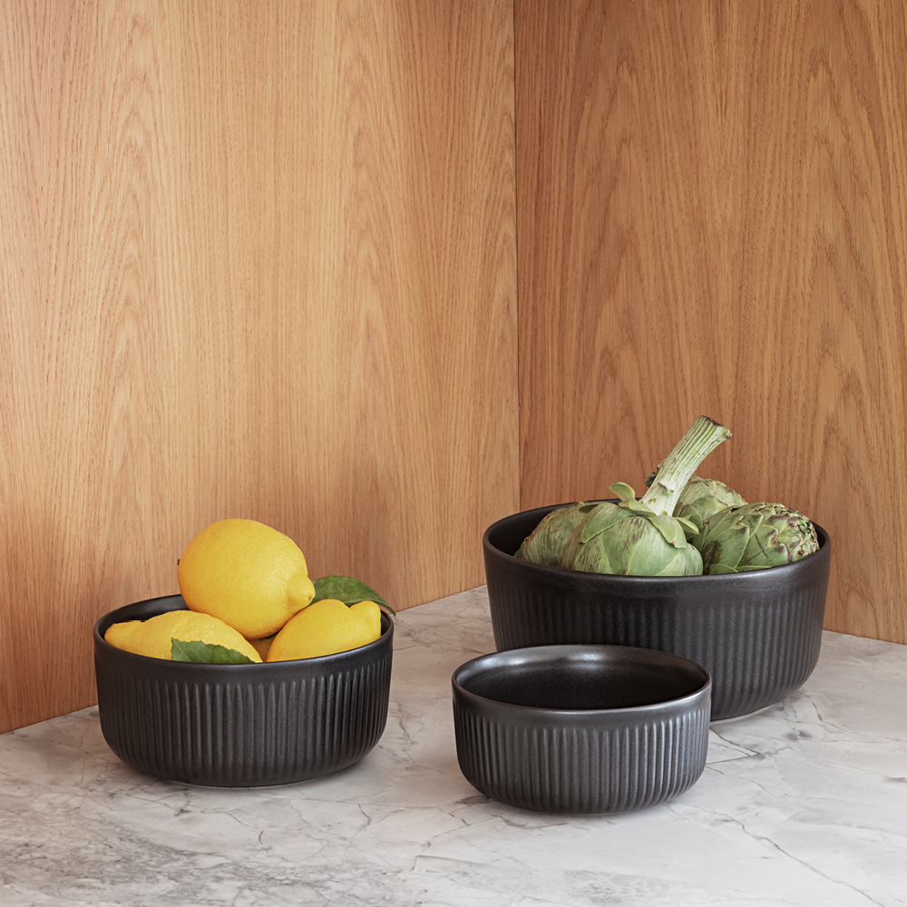 Eva Trio Legio Nova Kulho 1,0 L 16 cm Musta