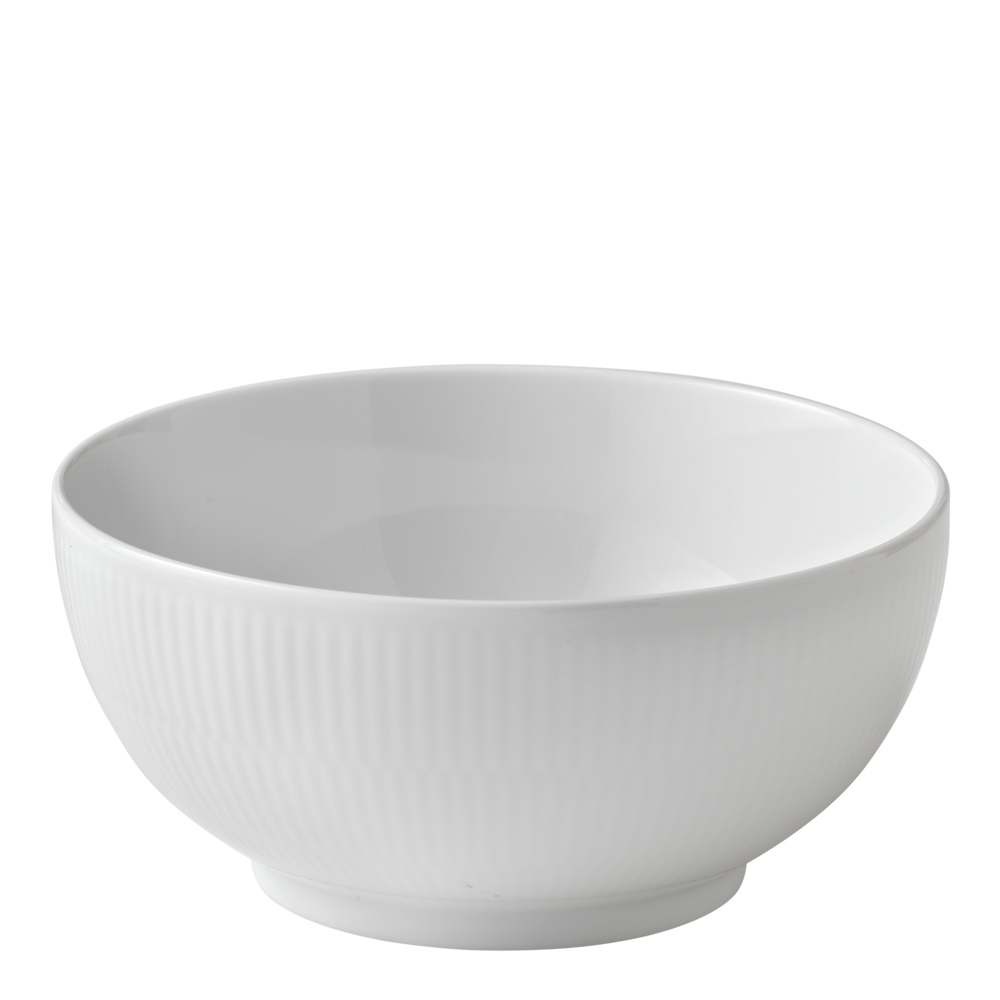 Royal Copenhagen - White Fluted Kulho 18 cm 1,1 L