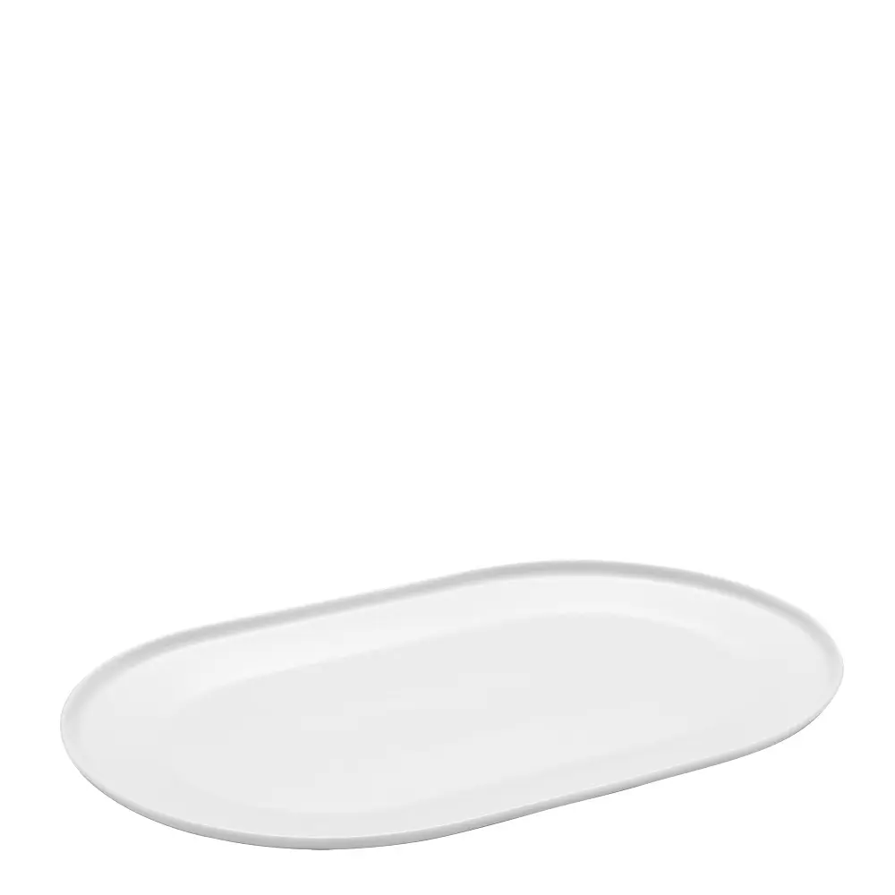 ENSO ovalt fat 35x22 cm super white