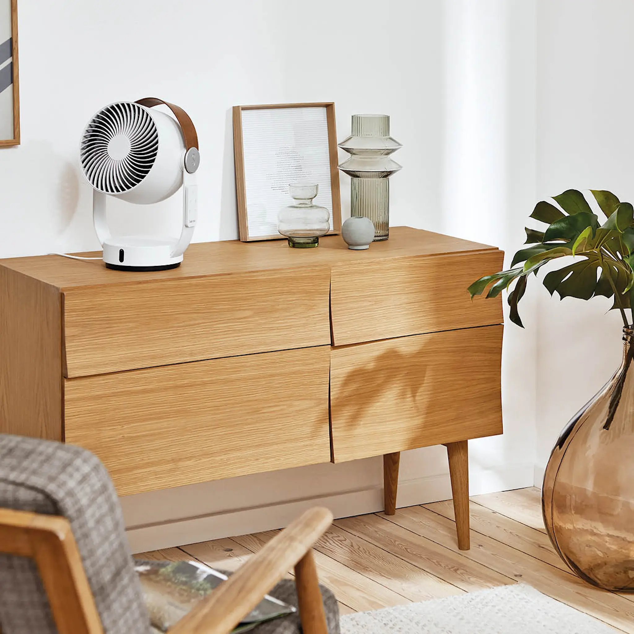 Stadler Form Leo Pöytätuuletin Sl-035 Kannettava Valkoinen