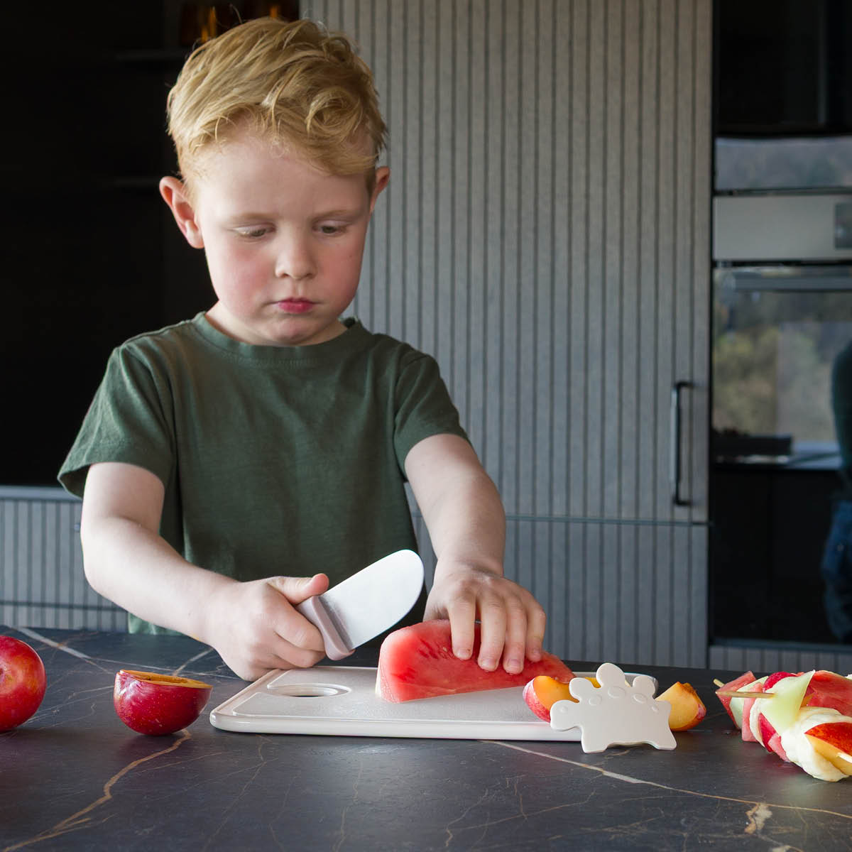 Modern House Chic Kids redskapssett 3 deler krem/brun