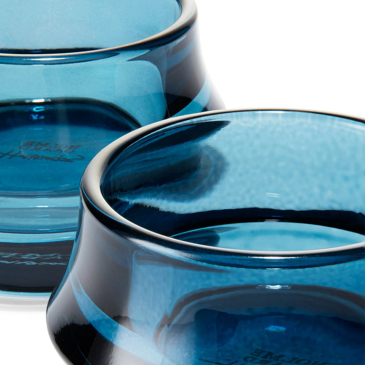 Holmegaard Arc Kynttilälyhty 7.2 cm 2 kpl Tummansininen