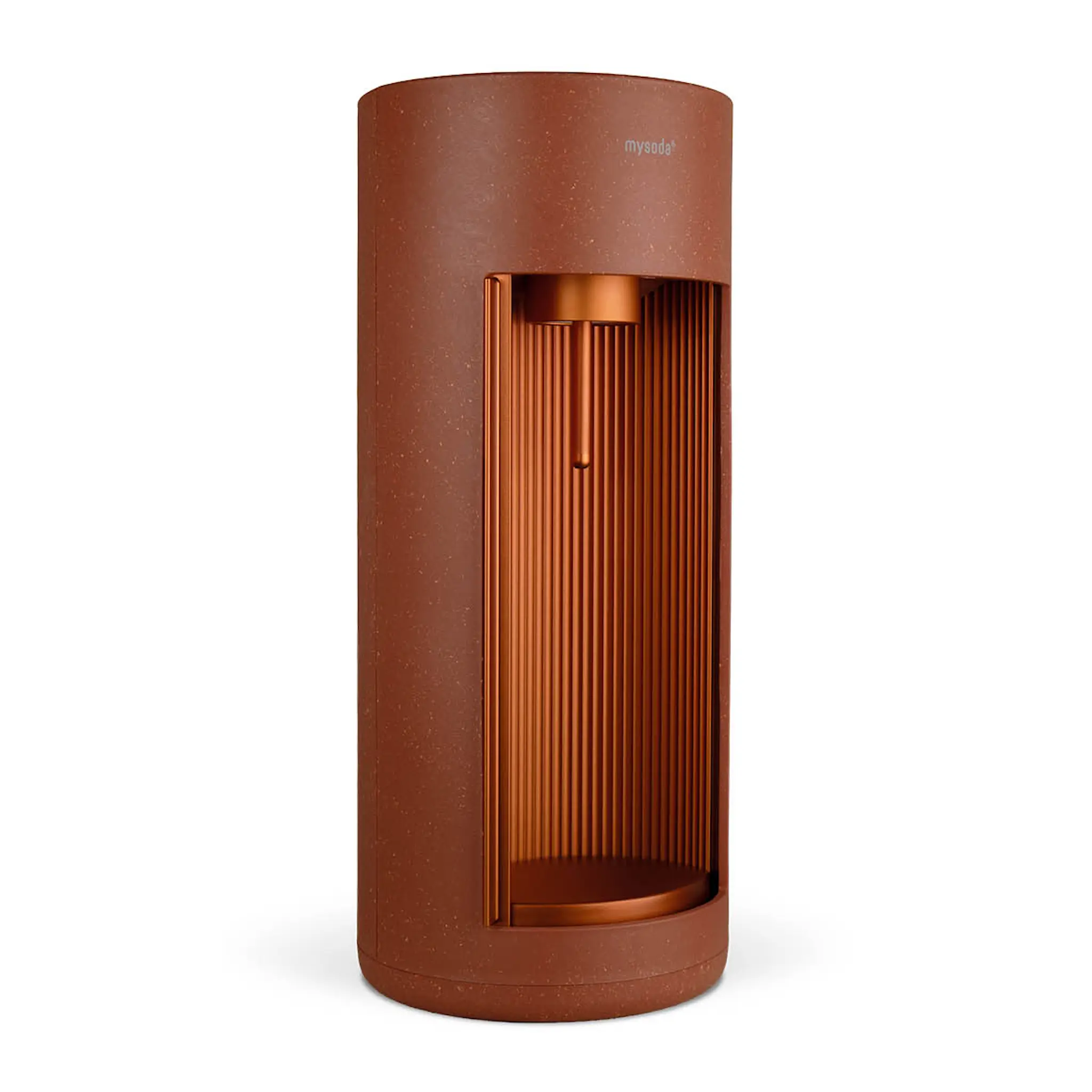 Mysoda Glassy hiilihappolaite 1 L lasipullolla Terrakotta