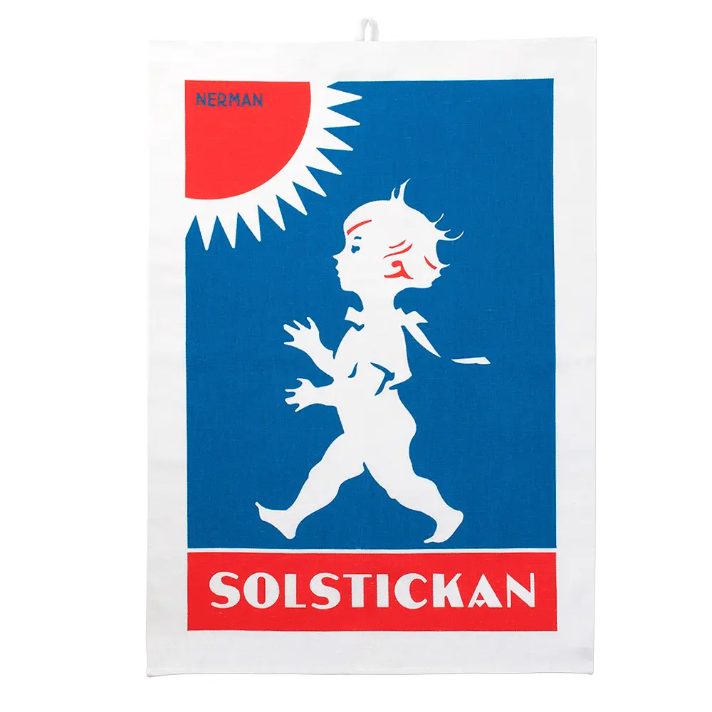 Keittiöpyyhe 50x70 cm Punainen/Sininen