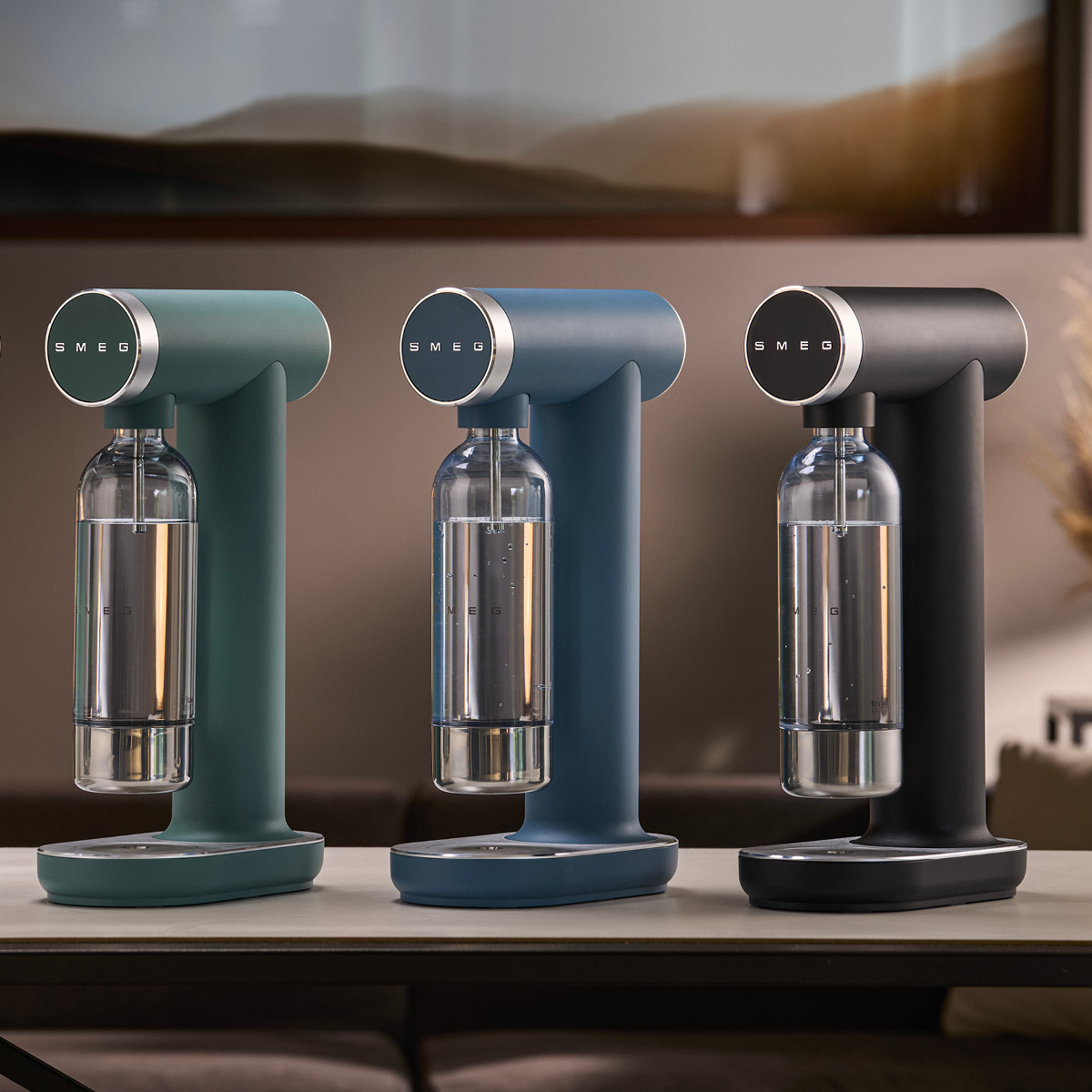 Smeg Collezione SKC01 kullsyremaskin 0,8L svart matt