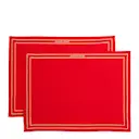 Table Talk bordstablett TASTING THE STARS 42x32 cm 2-pack röd