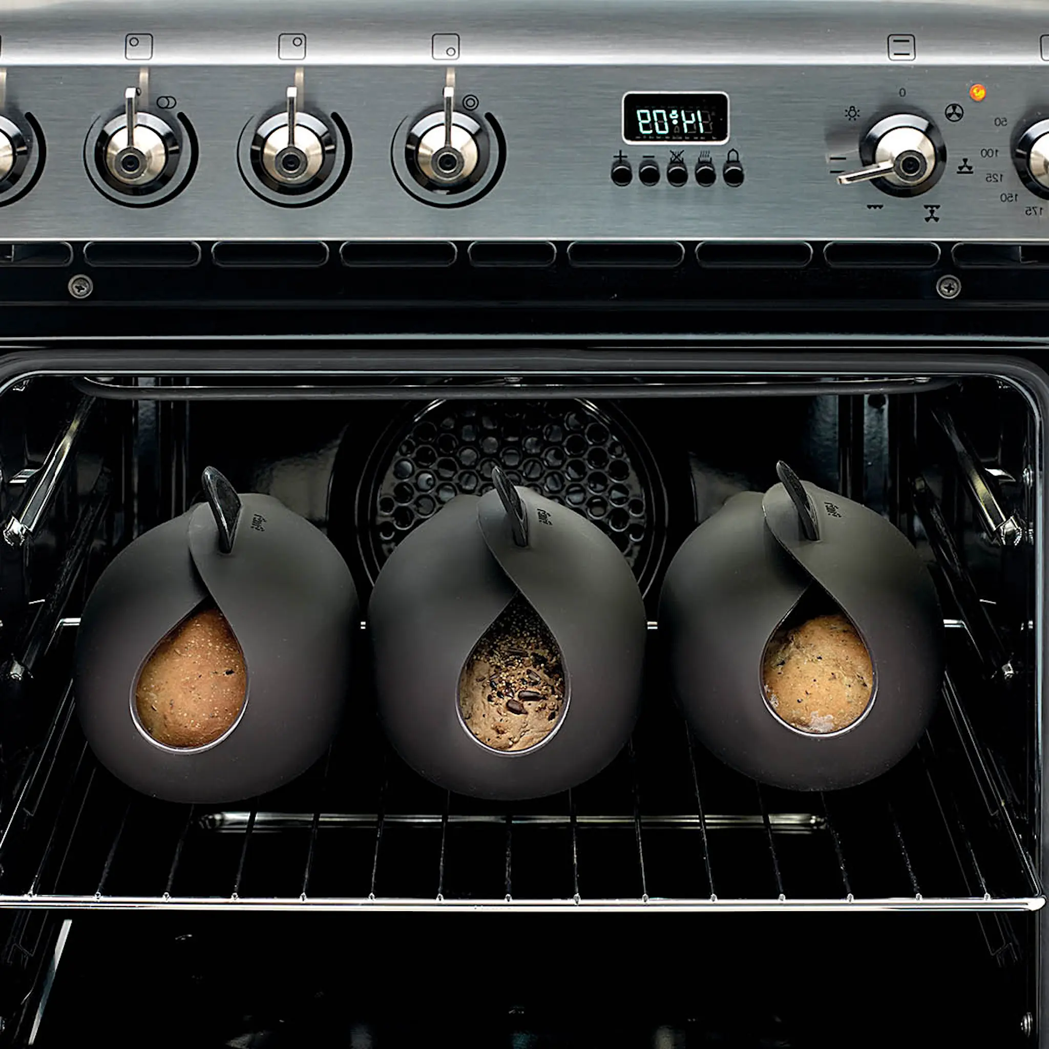 Lékué Bread Maker Mini brödform i silikon 0,3 L brun